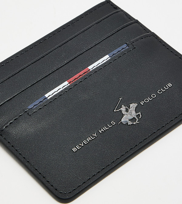 Beverly Hills Polo Club Card Holders - BLACK Card Holders