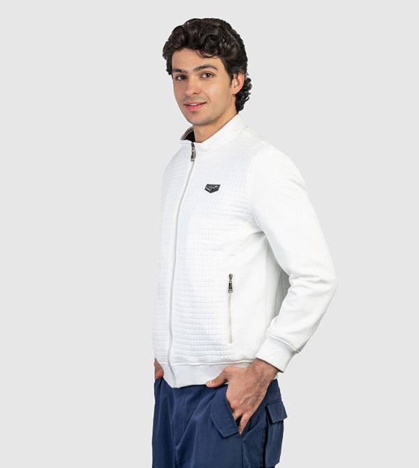 Beverly Hills Polo Club Casual Jackets - White Casual Jackets