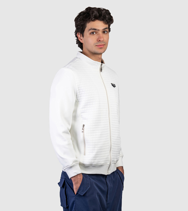 Beverly Hills Polo Club Casual Jackets - White Casual Jackets