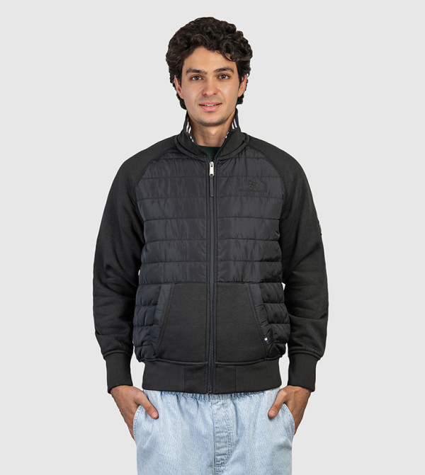 بيفرلي هيلز بولو كلوب جاكيتات منفوخة - أسود Puffer Jackets