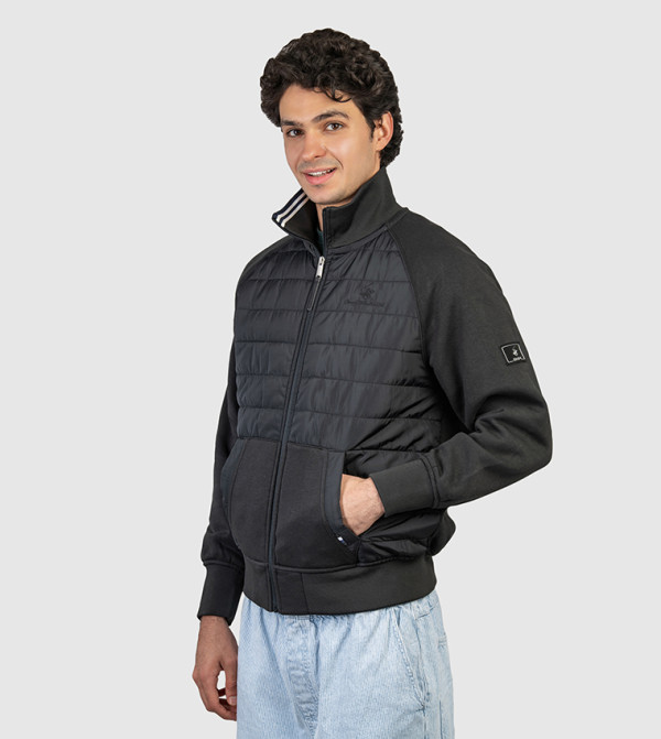 بيفرلي هيلز بولو كلوب جاكيتات منفوخة - أسود Puffer Jackets