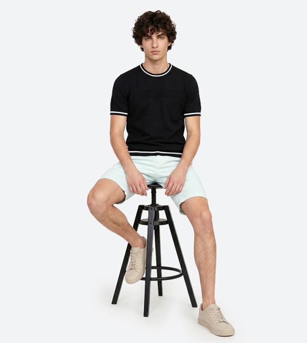 Beverly Hills Polo Club Sweaters & Cardigans - BLACK Round Neck Sweaters