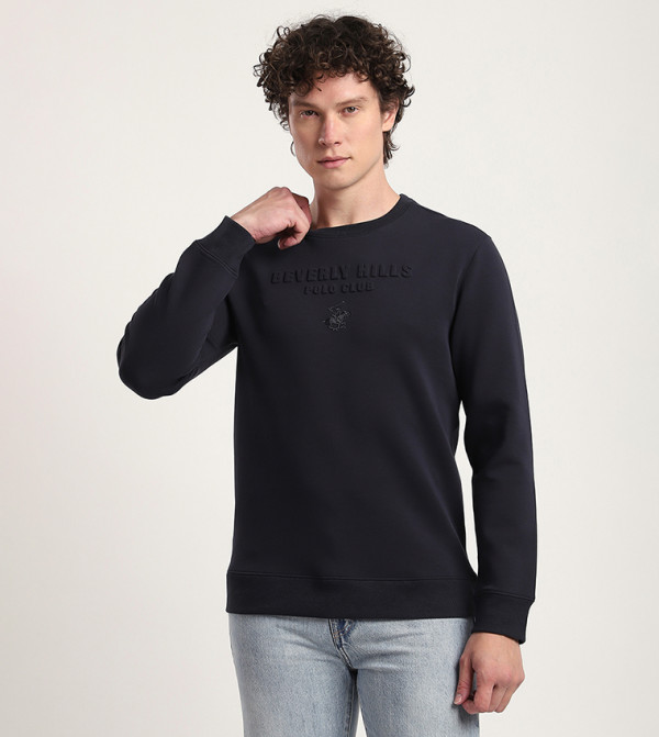 Beverly Hills Polo Club  Hoodies & Sweatshirts - Navy Sweatshirts
