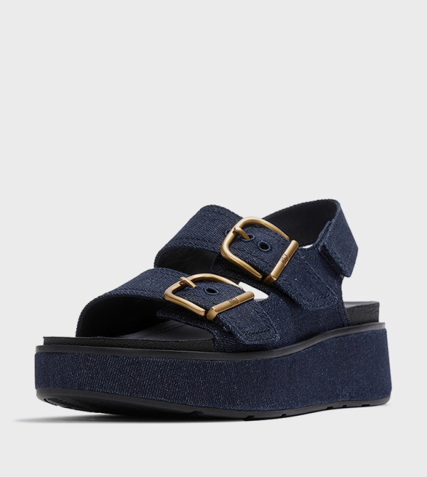 FitFlop Platforms - Navy Platforms
