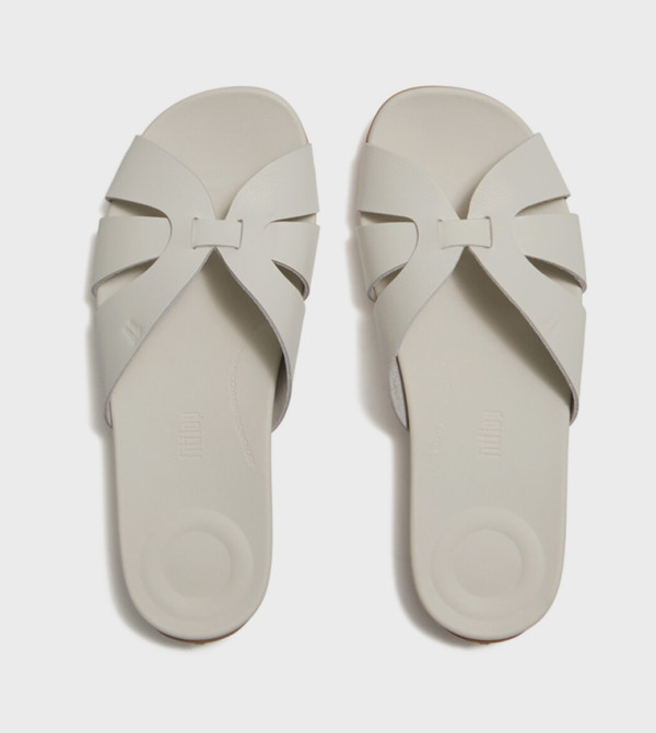 FitFlop FitFlop - Cream Flat Sandals