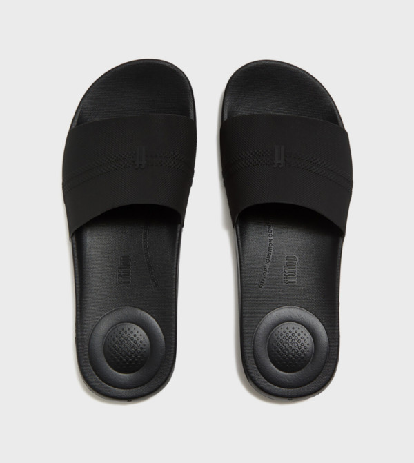 FitFlop  Flip flops and Slides - BLACK Slides