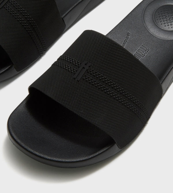 FitFlop  Flip flops and Slides - BLACK Slides