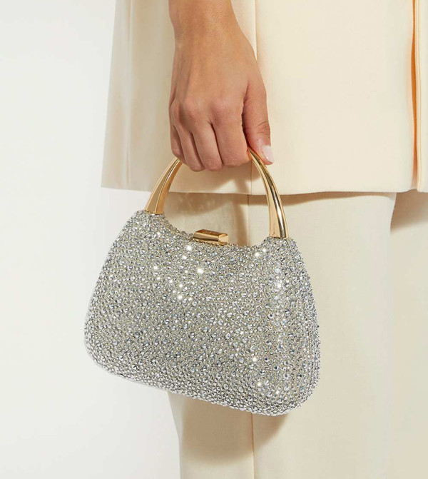 ديون لندن  حقائب اليد - فضي Handheld Bags