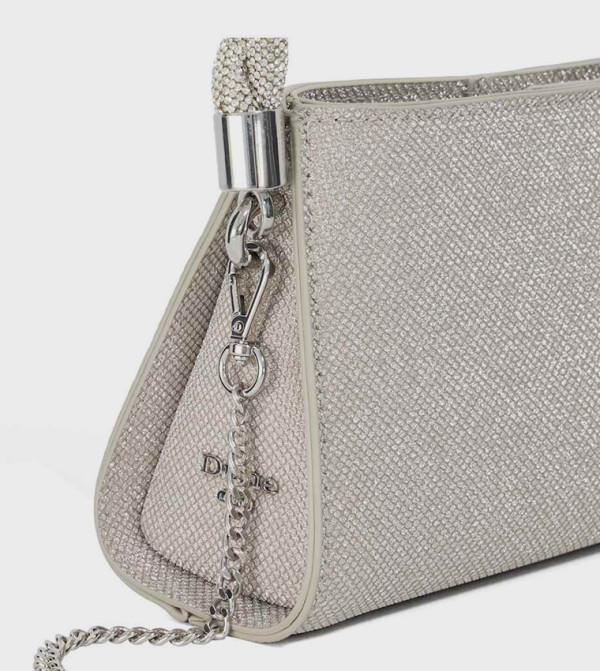 ديون لندن حقائب - فضي Handheld Bags