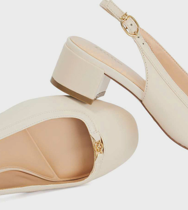 ديون لندن ديون لندن - عاجي أحذية بكعب