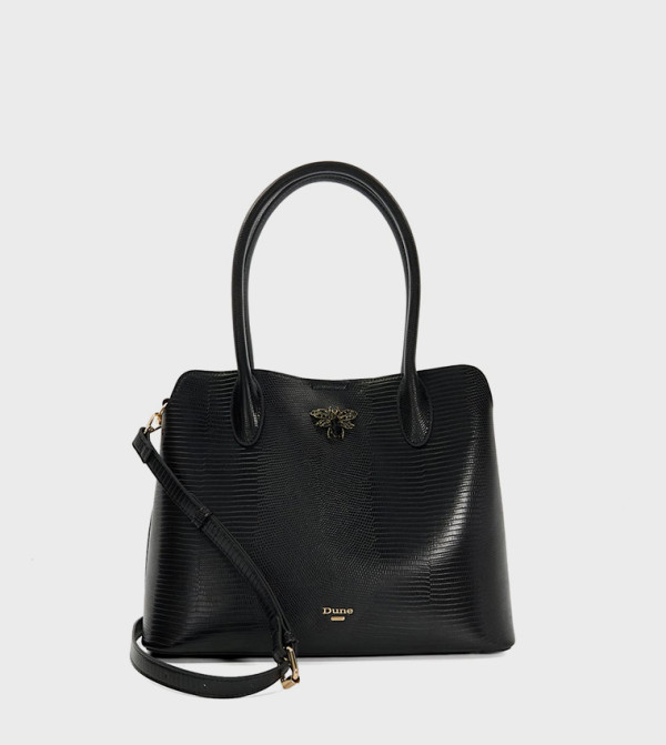 Dune London  - Black Tote Bags