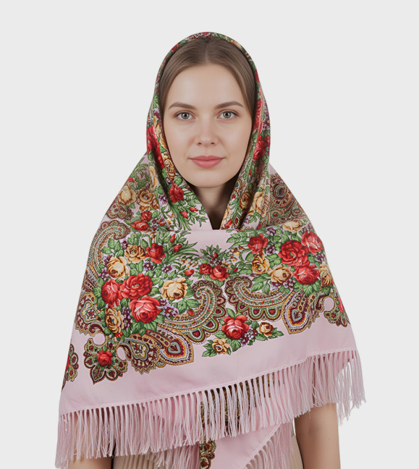 Ddaniela  Woven Scarves - Pink Woven Scarves