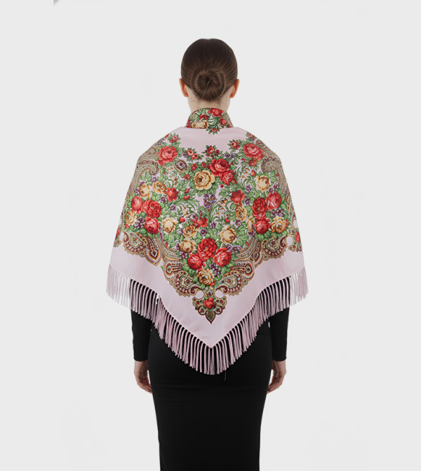 Ddaniela  Woven Scarves - Pink Woven Scarves