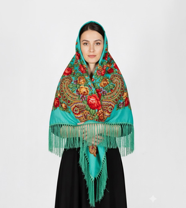 Ddaniela  Scarves - Green Woven Scarves
