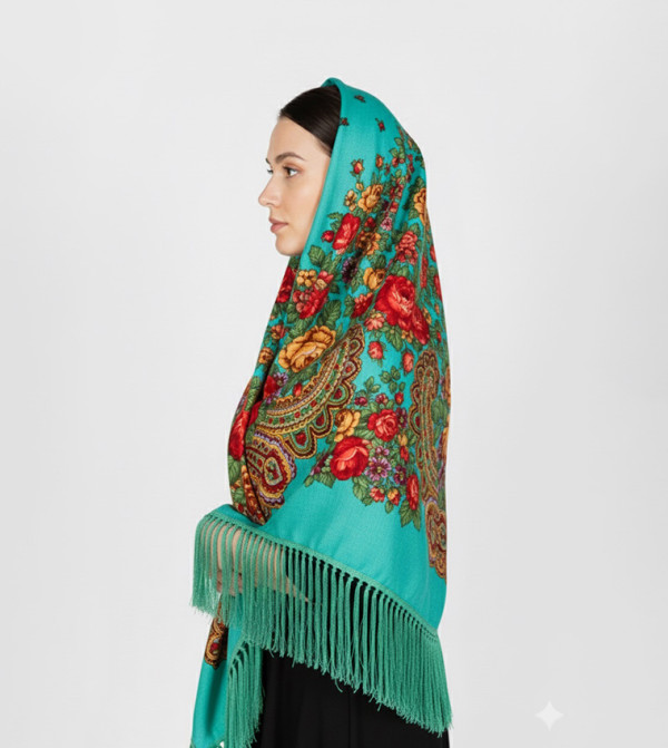 Ddaniela  Scarves - Green Woven Scarves