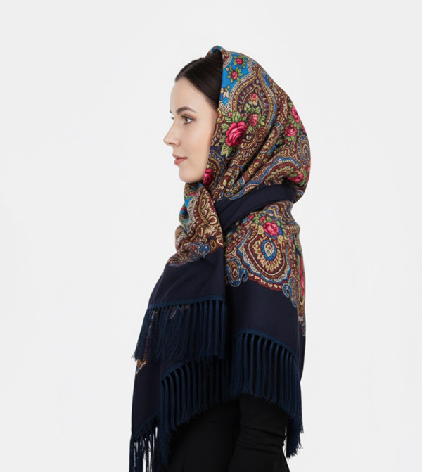 ددانييلا  أوشحة - أسود Woven Scarves