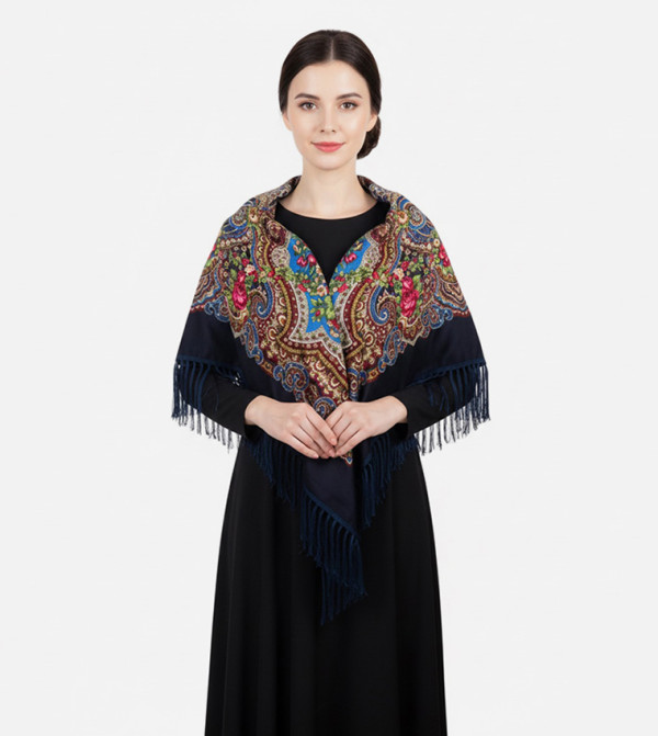ددانييلا  أوشحة - أسود Woven Scarves