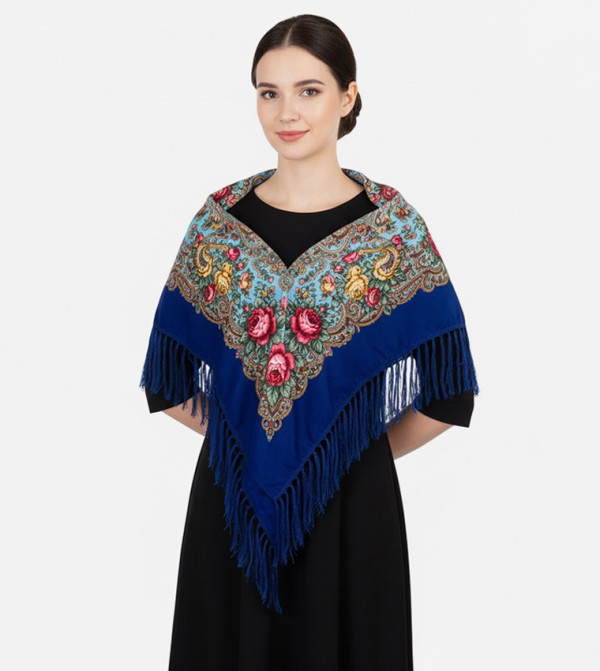 Ddaniela  Woven Scarves - Blue Woven Scarves