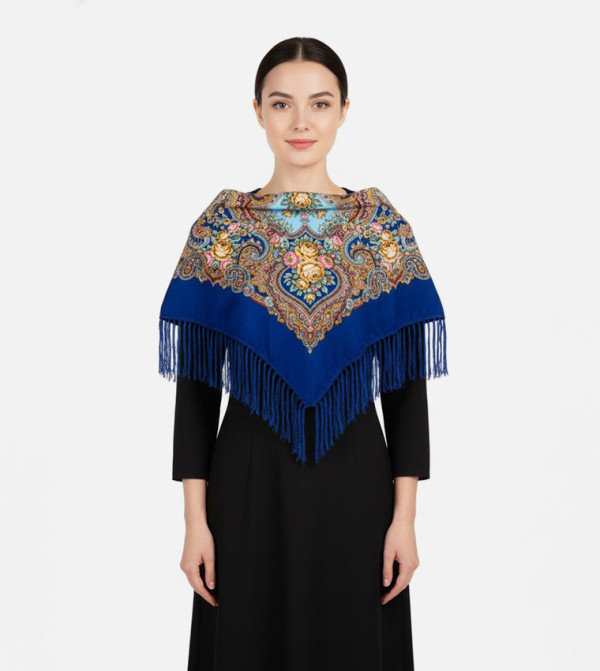 Ddaniela  Woven Scarves - Blue Woven Scarves