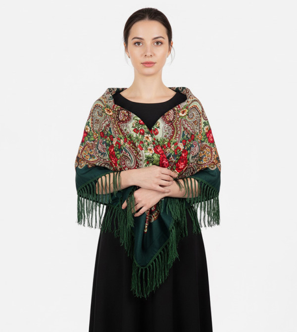 ددانييلا  أوشحة - أخضر Woven Scarves