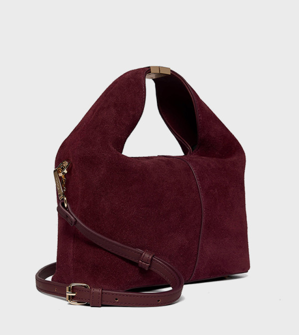 Dune London Hobo Bags - Burgundy Hobo Bags