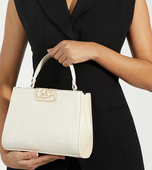 Dune London  Handheld Bags - White Handheld Bags
