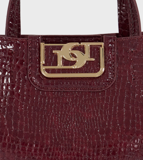 ديون لندن ديون لندن - بورغندي Satchel Bags