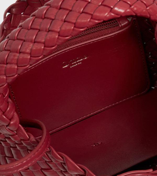 ديون لندن  zainab-influencer - أحمر  Hobo Bags