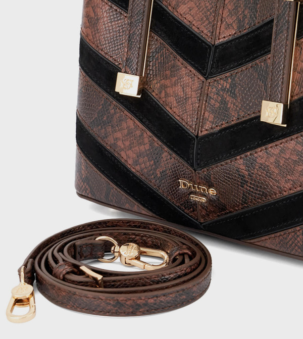 Dune London  Satchel Bags - Brown Satchel Bags