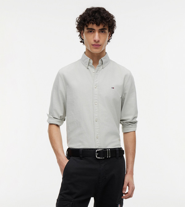 تومي هيلفيغر  أكمام طويلة - أخضر Long Sleeves
