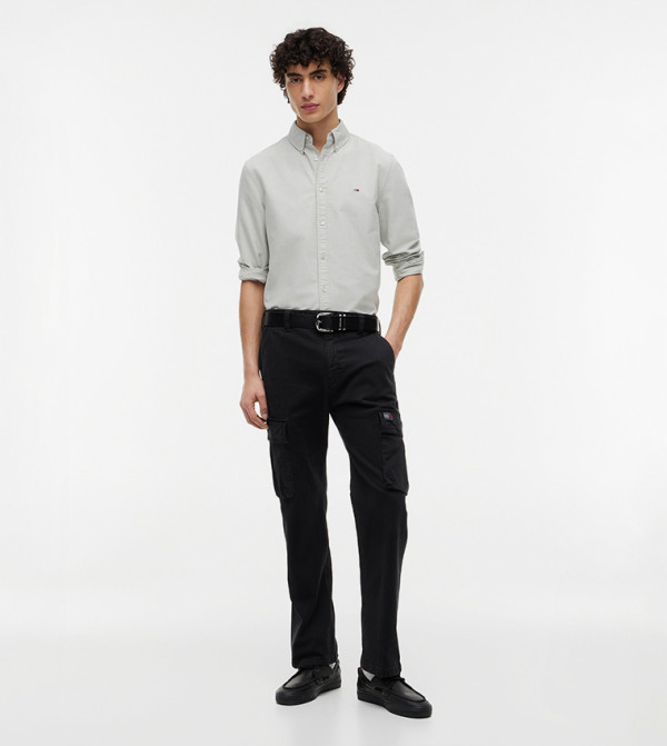 تومي هيلفيغر  أكمام طويلة - أخضر Long Sleeves