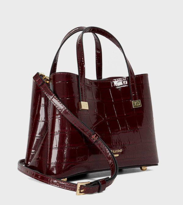 ديون لندن  حقائب توت - بني محمر  حقائب يد كبيرة