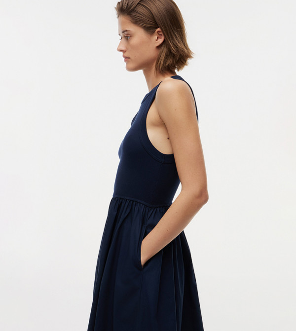 تومي جينز تومي جينز - كحلي Midi Dresses