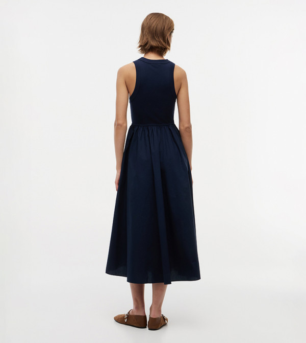 تومي جينز تومي جينز - كحلي Midi Dresses