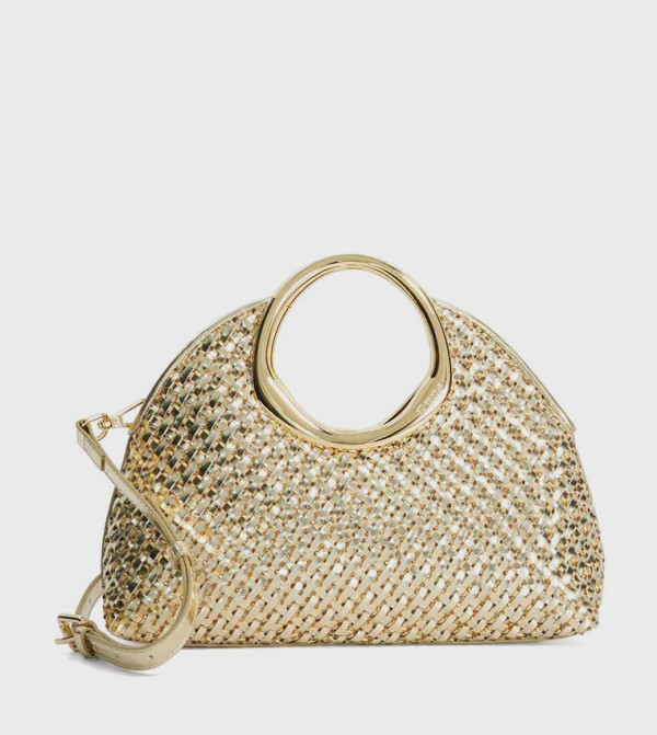 ديون لندن  - ذهبي Handheld Bags
