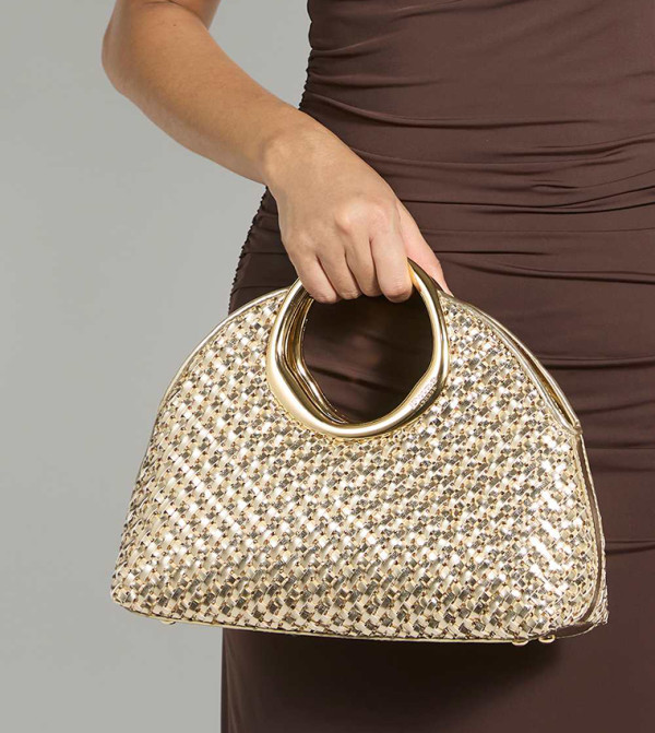 ديون لندن  - ذهبي Handheld Bags