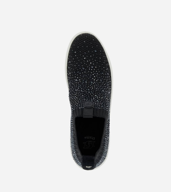 ديون لندن  Slip-Ons - أسود سهل الارتداء