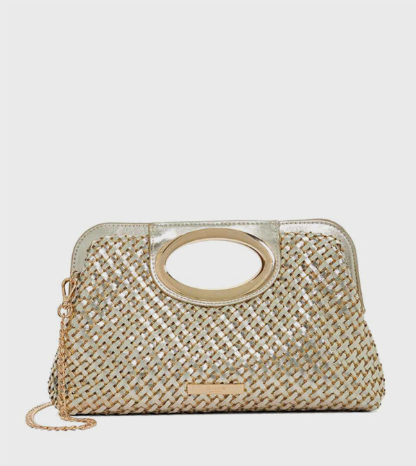 Dune London Clutches - Gold Clutches