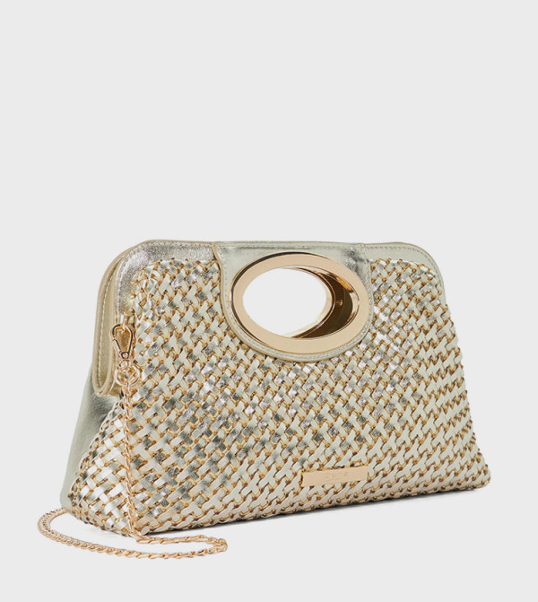 Dune London Clutches - Gold Clutches