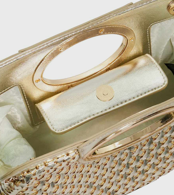 Dune London Clutches - Gold Clutches