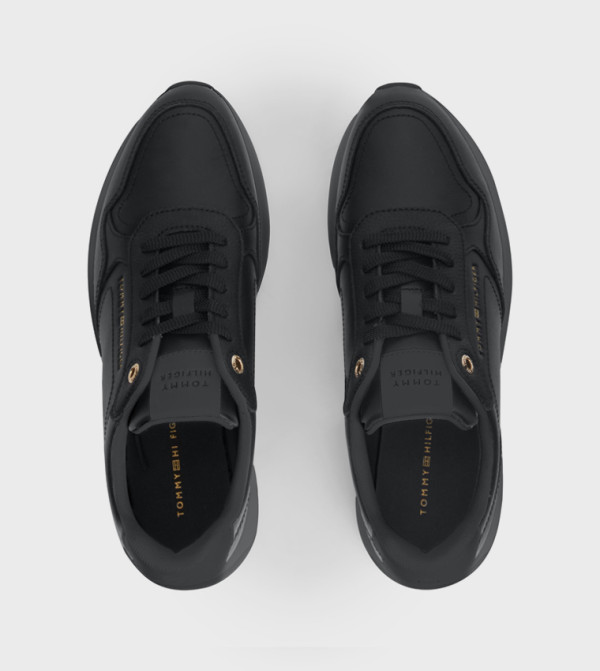 Tommy Hilfiger  start-at-the-bottom-w - BLACK Low Top
