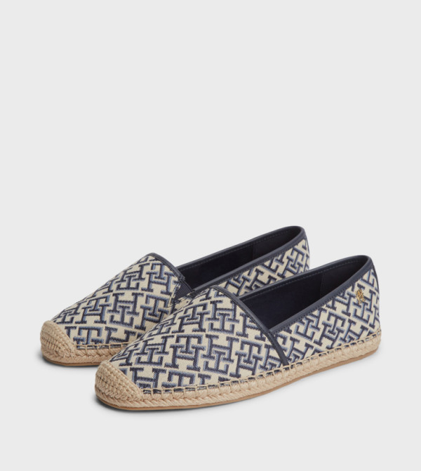 تومي هيلفيغر  Slip-Ons - كحلي أحذية إسبادريل