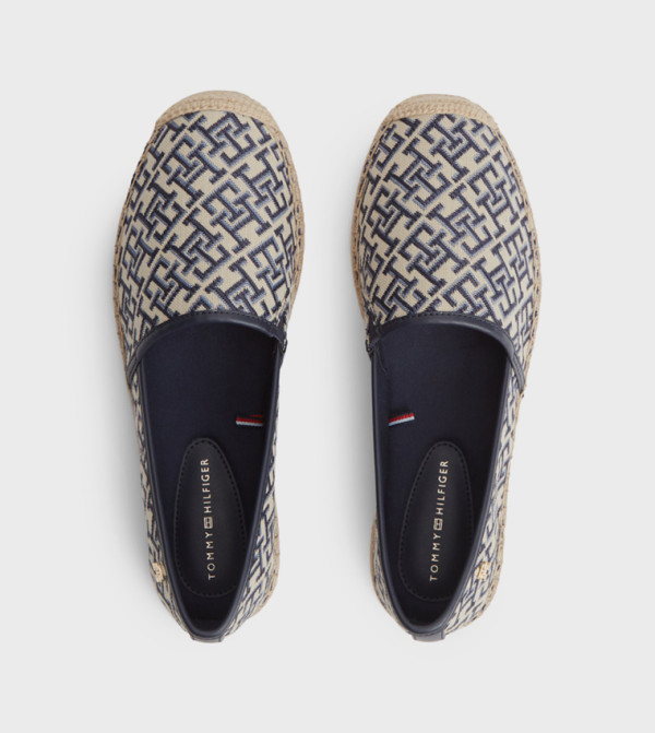 تومي هيلفيغر  Slip-Ons - كحلي أحذية إسبادريل