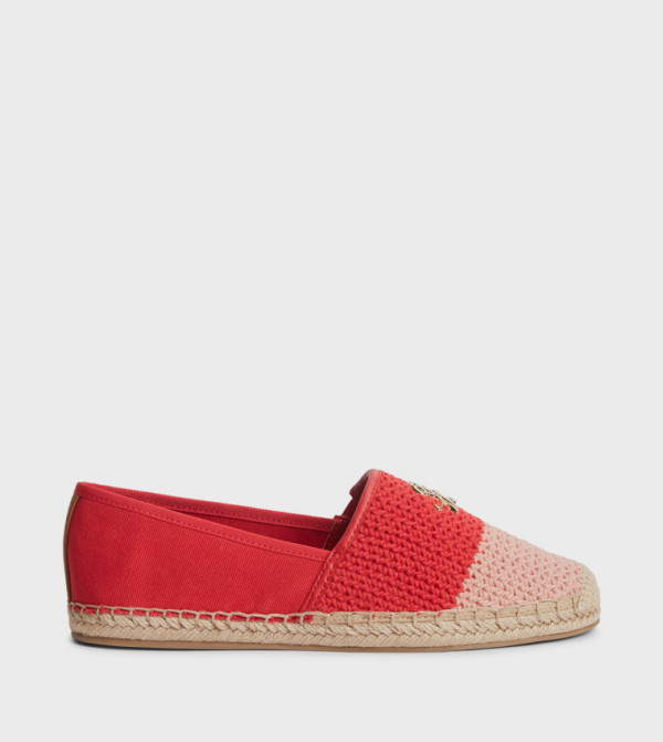 تومي هيلفيغر  Slip-Ons - أحمر أحذية إسبادريل