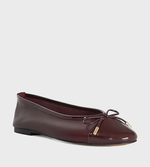 Dune London  Ballerinas - Burgundy undefined