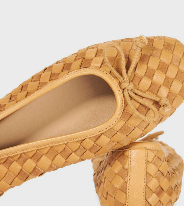 Dune London Ballerinas - Camel undefined