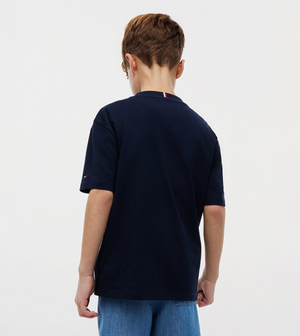 تومي هيلفيغر  تيشيرتات  - كحلي T-shirts