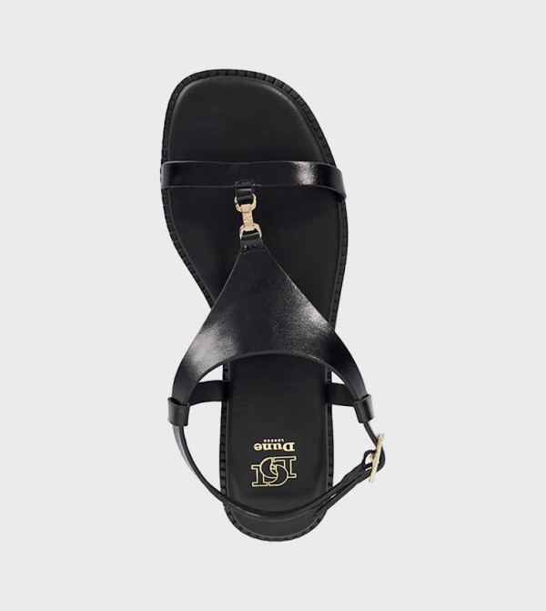 Dune London Dune London - Black Flat Sandals