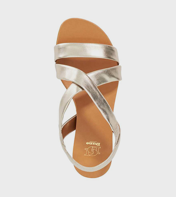 Dune London Dune London - Gold Flat Sandals