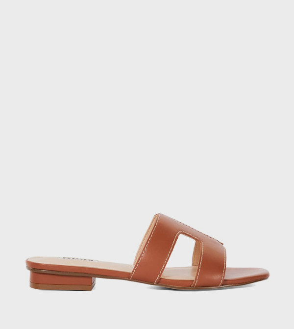 Dune London  heatwave-ready-w - Tan Flat Sandals